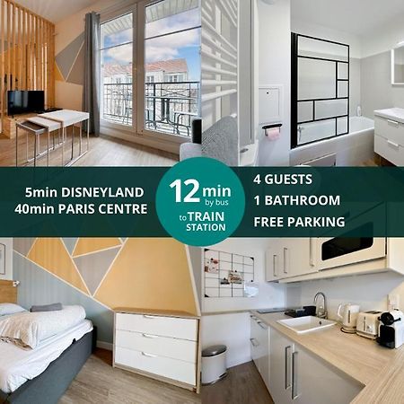 Le Delta Bailly - Appartement Pour 4 Personnes Disneyland Paris Екстериор снимка